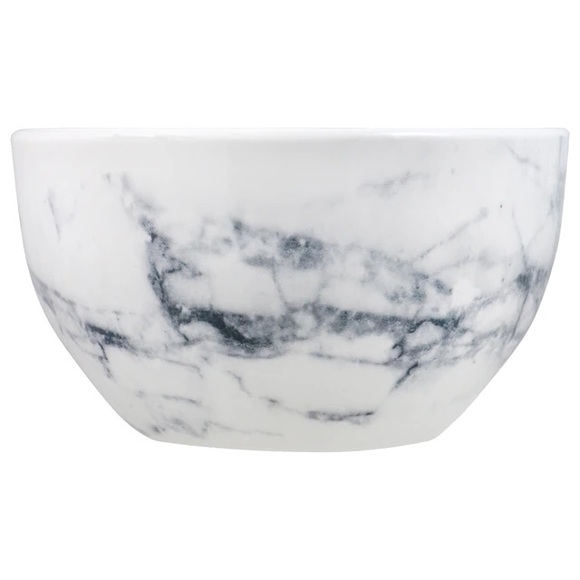 Marble Printed Stoneware Bowl Set - Picture 2 of 3